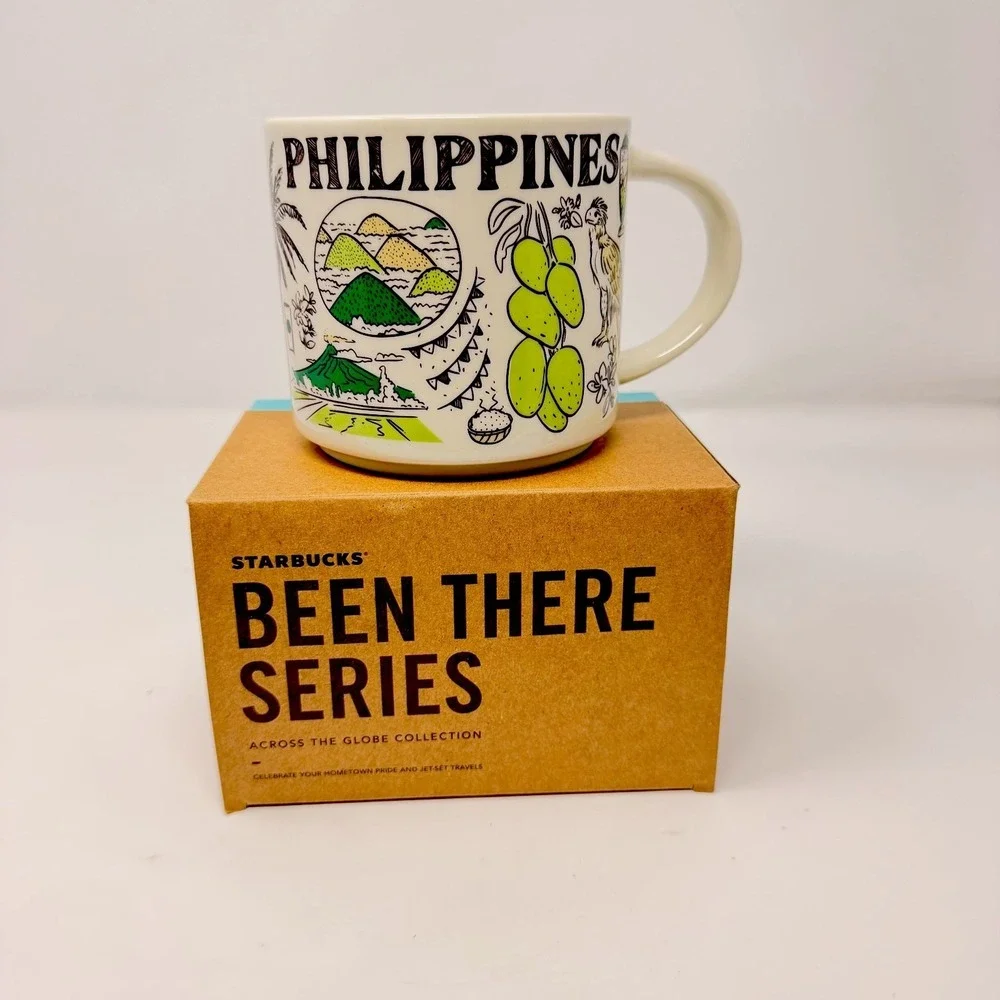 Starbucks Been There Series Philippines Coffee Mug 14oz NEW Across The Globe
